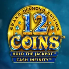 12 Coins Grand Diamond Edition by Wazdan, showcased at supraplayscasino.nl – game logo