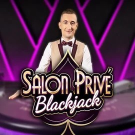 Blackjack Salon Privé slot visual from Ezugi available on supraplayscasino.nl