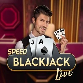 Speed Blackjack online game logo by Pragmatic Play on supraplayscasino.nl