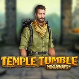 Temple Tumble Megaways slot logo by Relax Gaming at Supraplay Casino